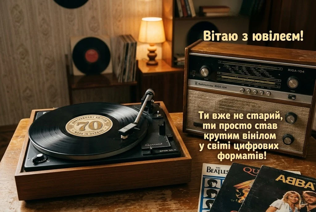 Привітання з 70-річчям чоловікові: вірші, проза та красиві слова