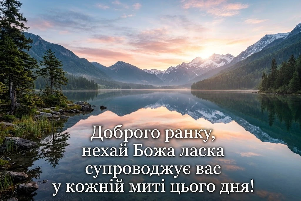 Доброго ранку та Божого благословення: душевні картинки для світлого початку дня