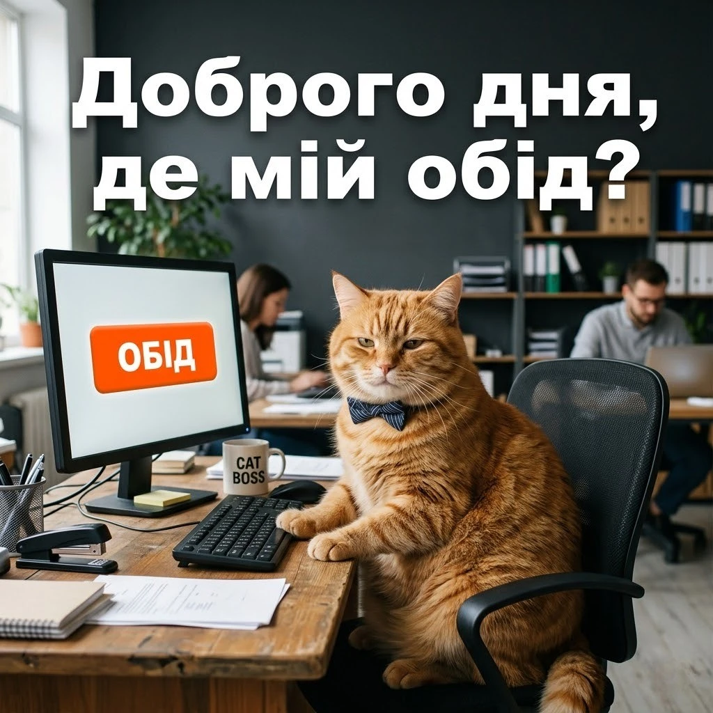 Доброго дня: картинки з гумором українською мовою для гарного настрою