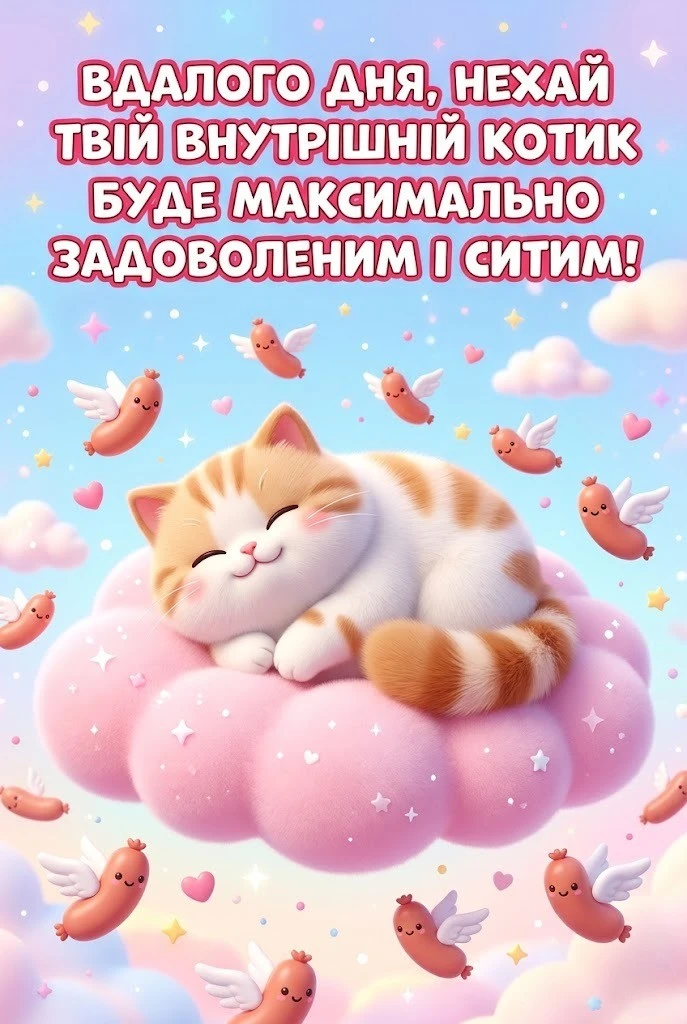 Доброго дня: картинки з гумором українською мовою для гарного настрою