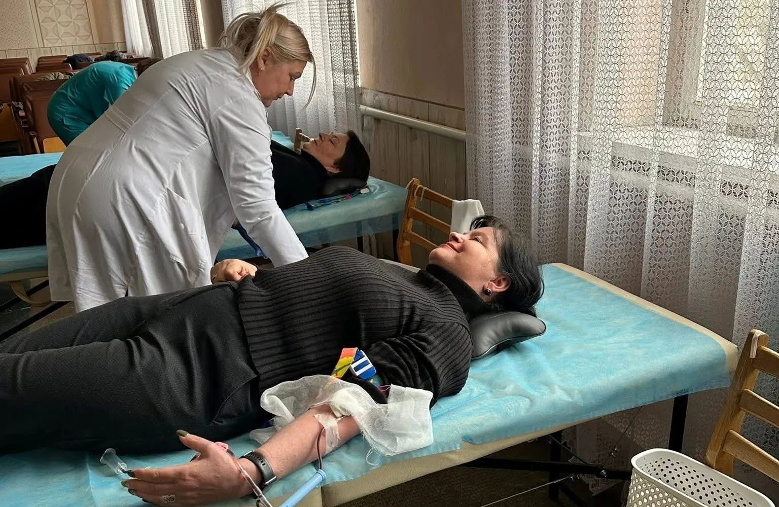 Жителі двох громад на Тернопільщині поповнили обласний банк крові на 30 літрів