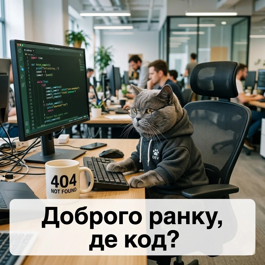 Доброго ранку: прикольні картинки на роботі, офіс та IT-гумор для бадьорого настрою
