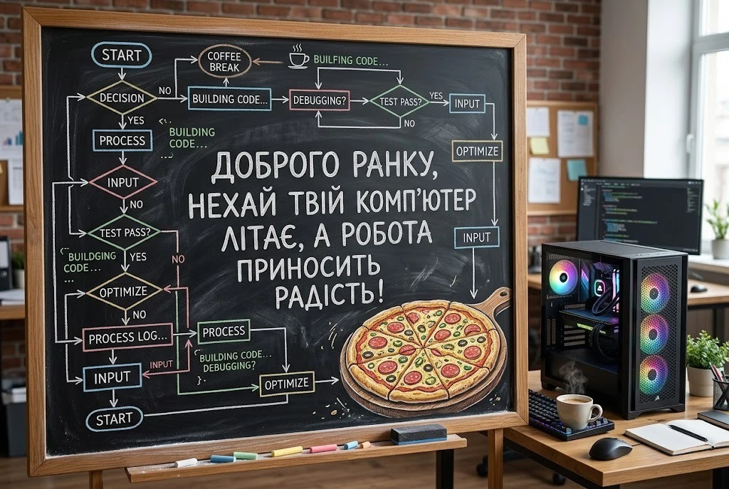Доброго ранку: прикольні картинки на роботі, офіс та IT-гумор для бадьорого настрою