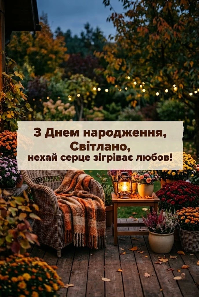 З днем народження, Світлано: найтепліші привітання у віршах та прозі