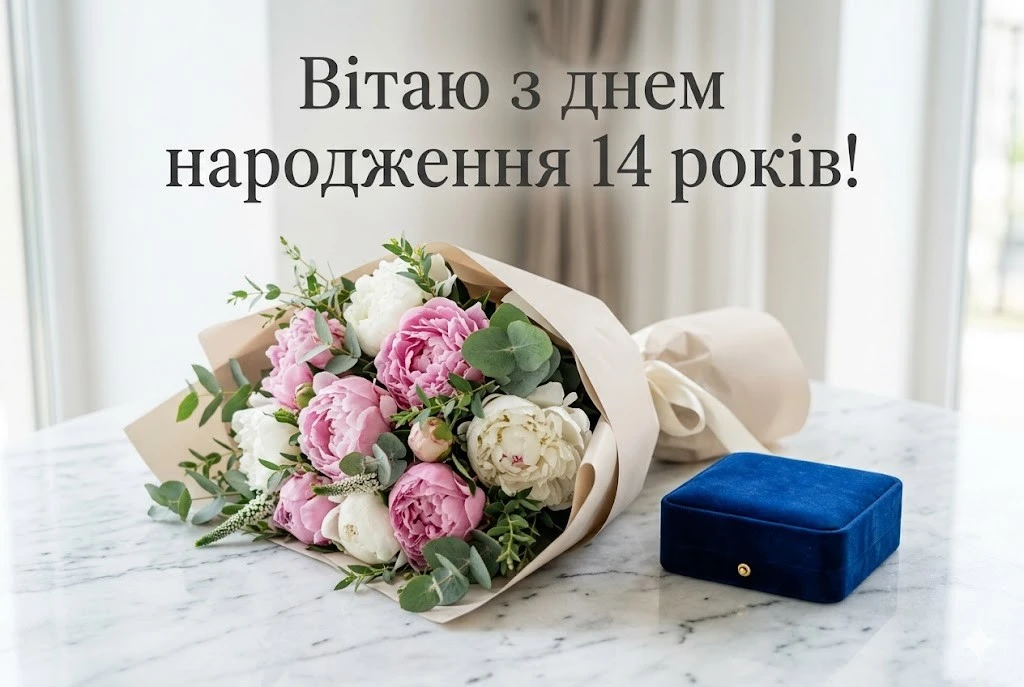 Привітання з днем народження дівчині на 14 років: найкращі побажання