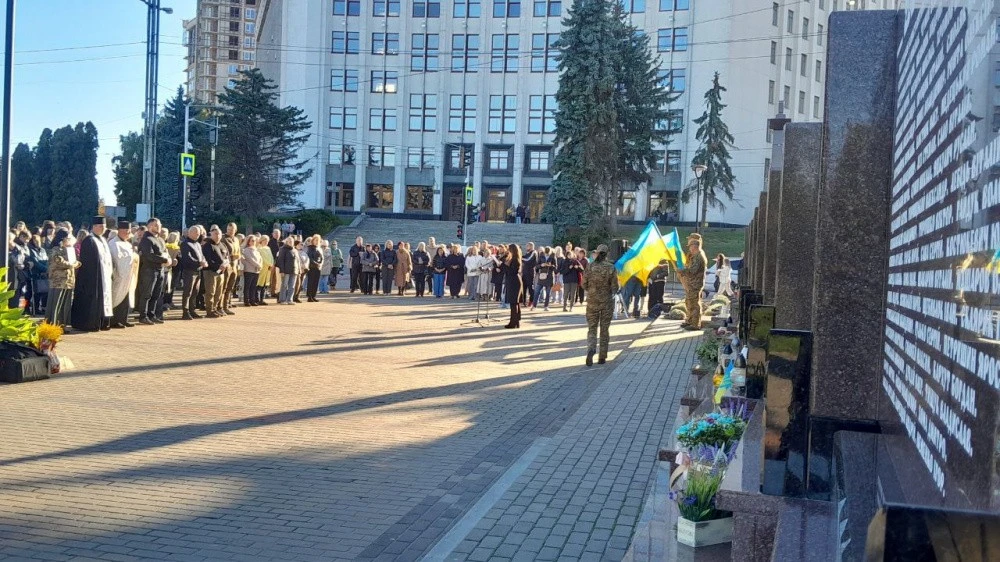 У Тернополі вшанували пам’ять загиблих у березні захисників