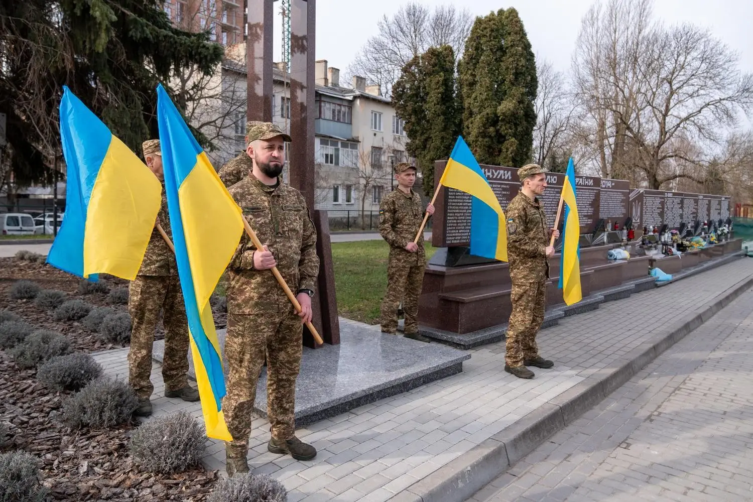 У Тернополі вшанували пам’ять загиблих у березні захисників