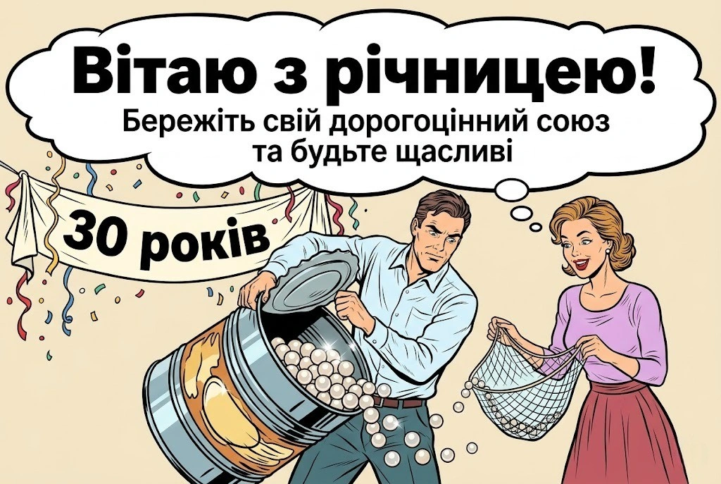 Золоті слова на перлове весілля: 30 років щасливого шлюбу