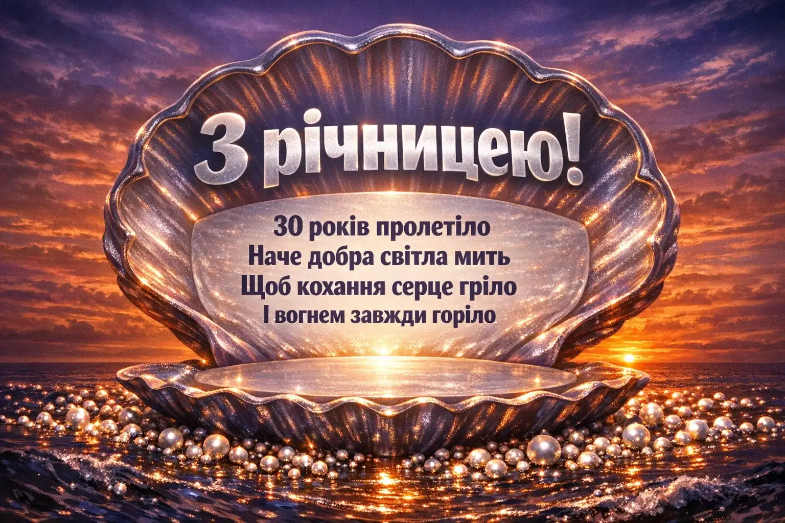 Золоті слова на перлове весілля: 30 років щасливого шлюбу