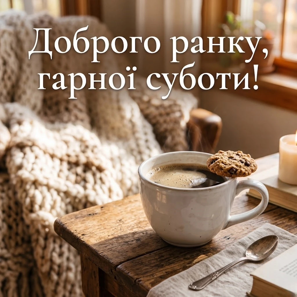 Доброго ранку та гарного суботнього дня: найкращі картинки та душевні листівки для гарного настрою