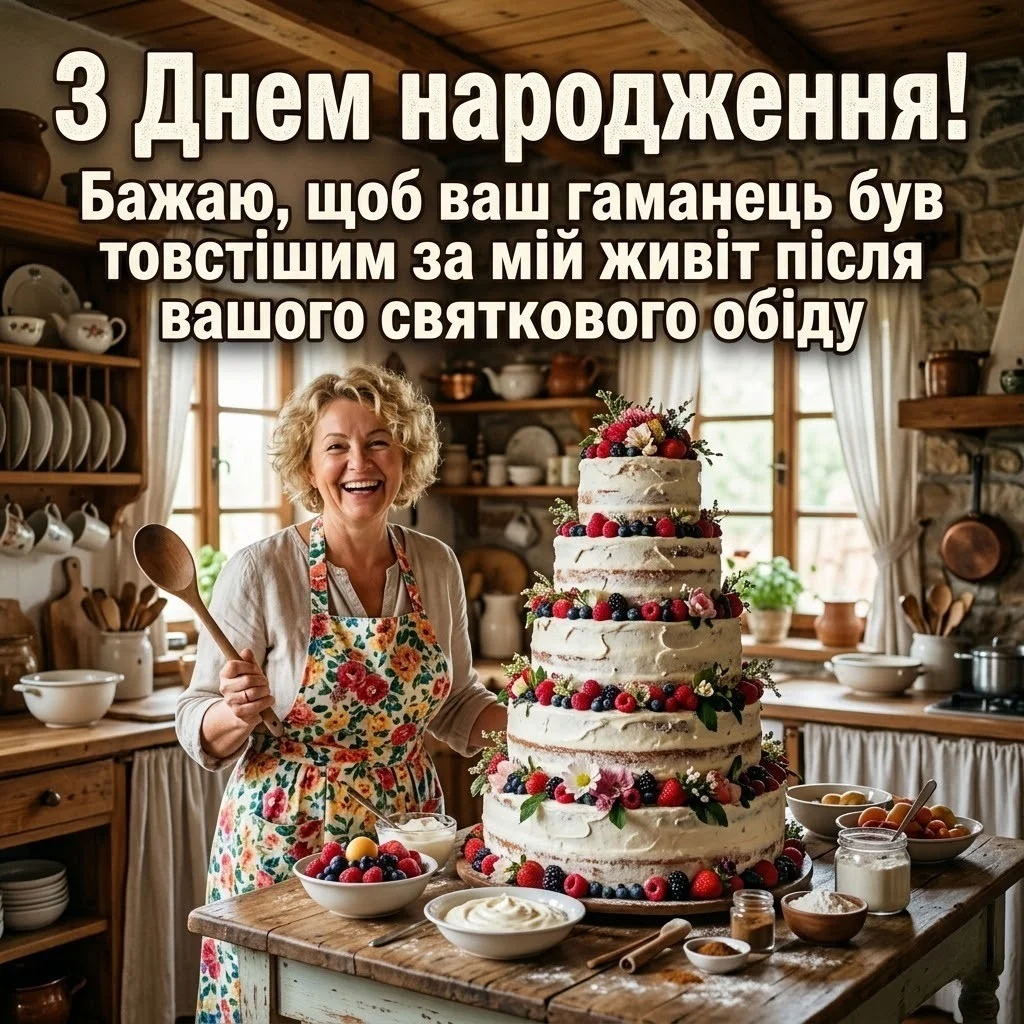 З днем народження, люба хрещена! Найтепліші слова від похресників