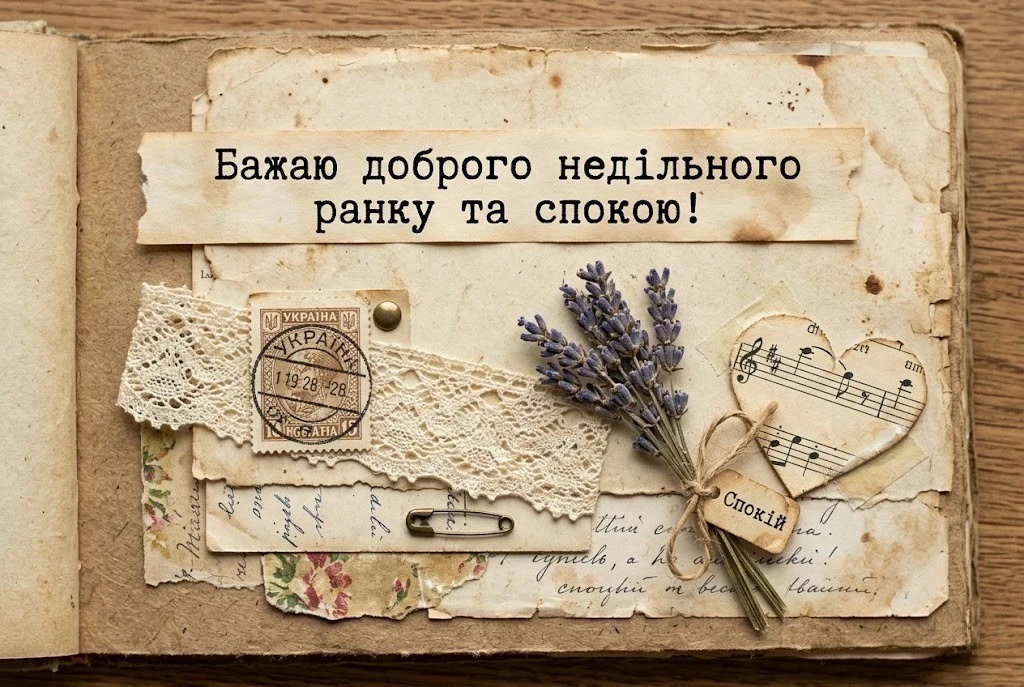 Доброго недільного ранку: душевна добірка листівок та картинок для затишного відпочинку