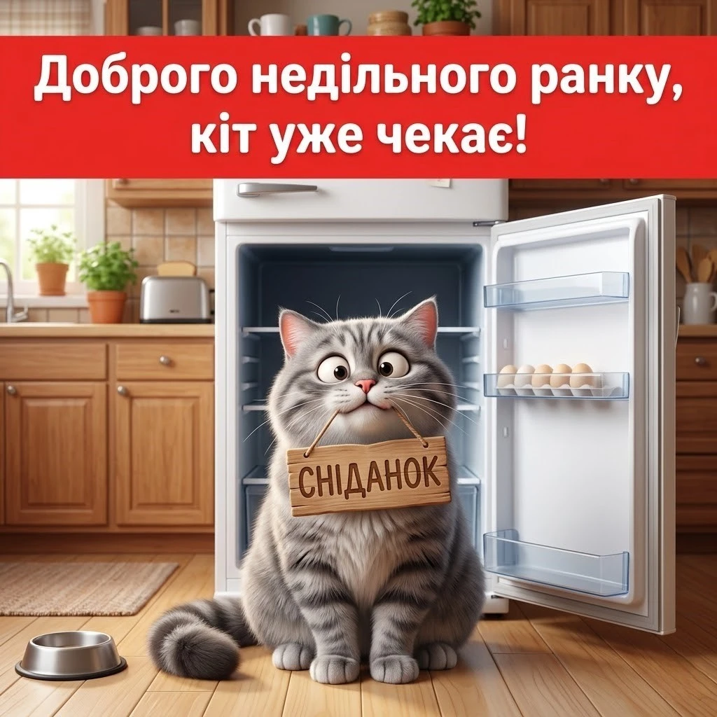 Доброго недільного ранку: душевна добірка листівок та картинок для затишного відпочинку