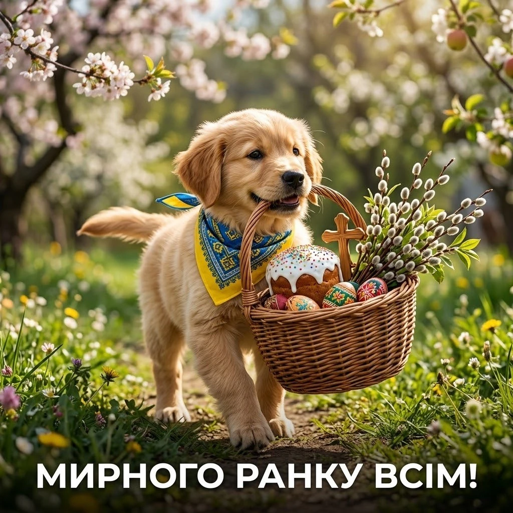 Доброго мирного ранку: душевні картинки до Вербної неділі для гарного настрою
