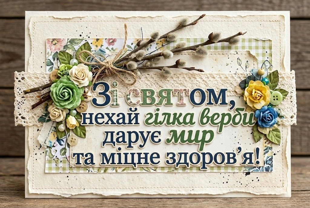 Доброго мирного ранку: душевні картинки до Вербної неділі для гарного настрою