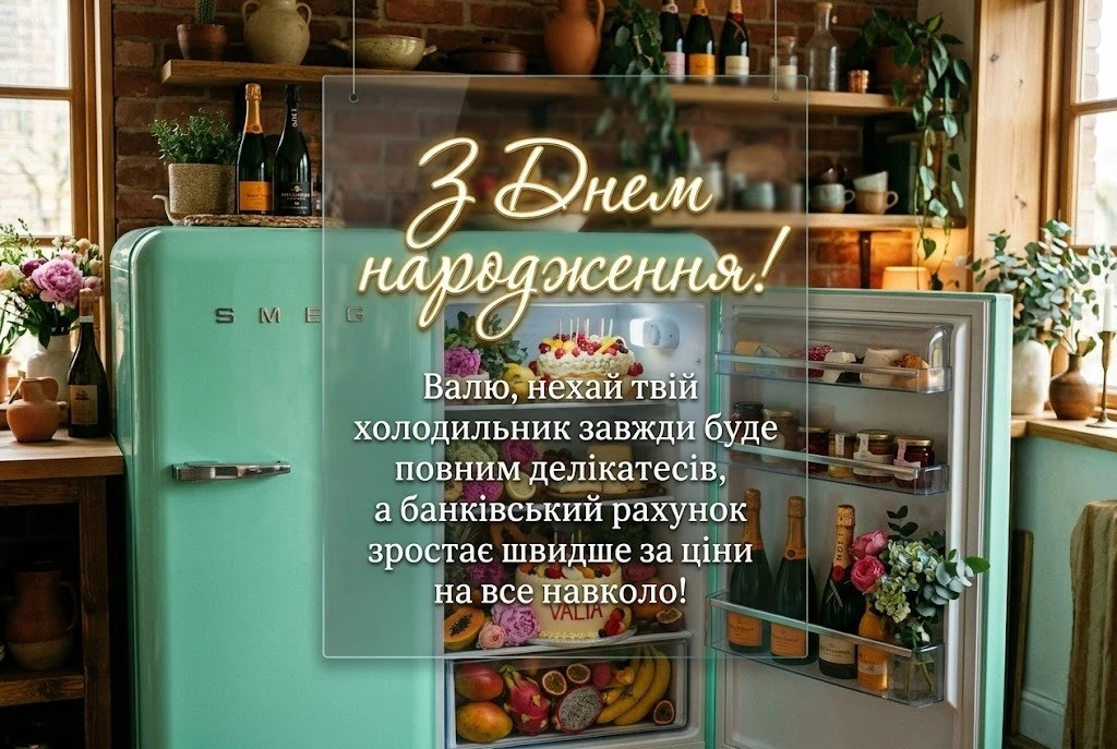 Оригінальні привітання з днем народження для Валентини: від серця до серця