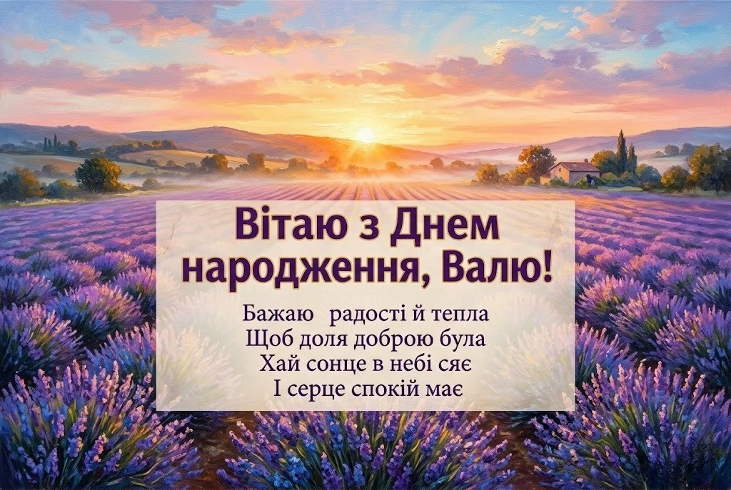 Оригінальні привітання з днем народження для Валентини: від серця до серця