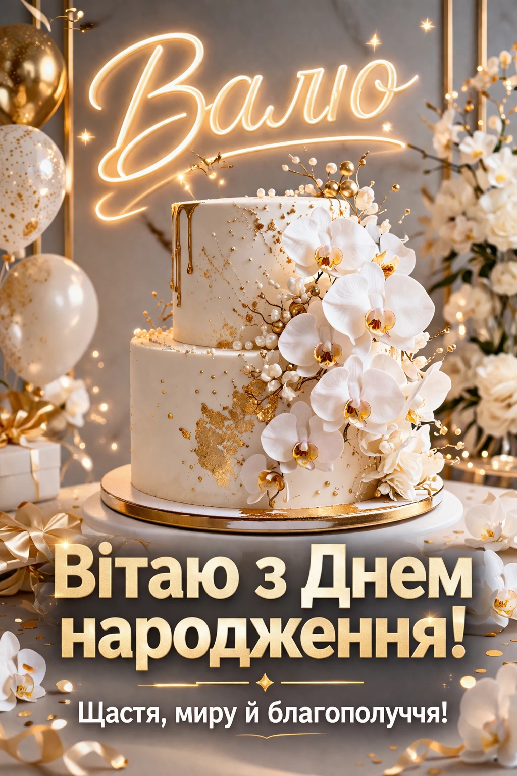 Оригінальні привітання з днем народження для Валентини: від серця до серця