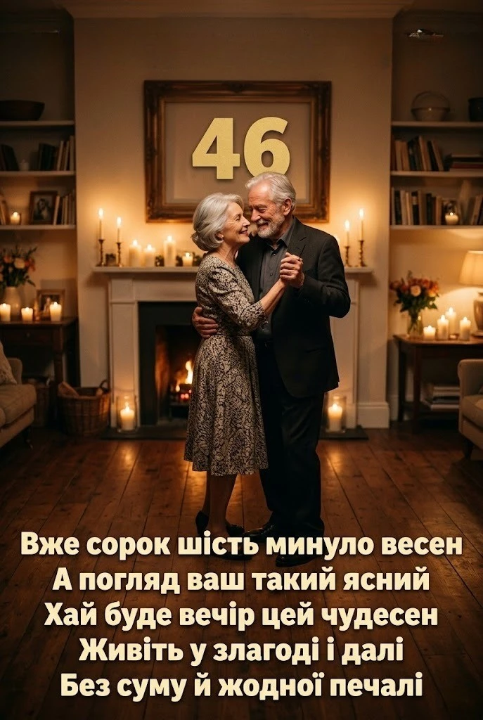 46 років разом: зворушливі вітання з лавандовим весіллям