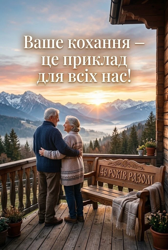 46 років разом: зворушливі вітання з лавандовим весіллям