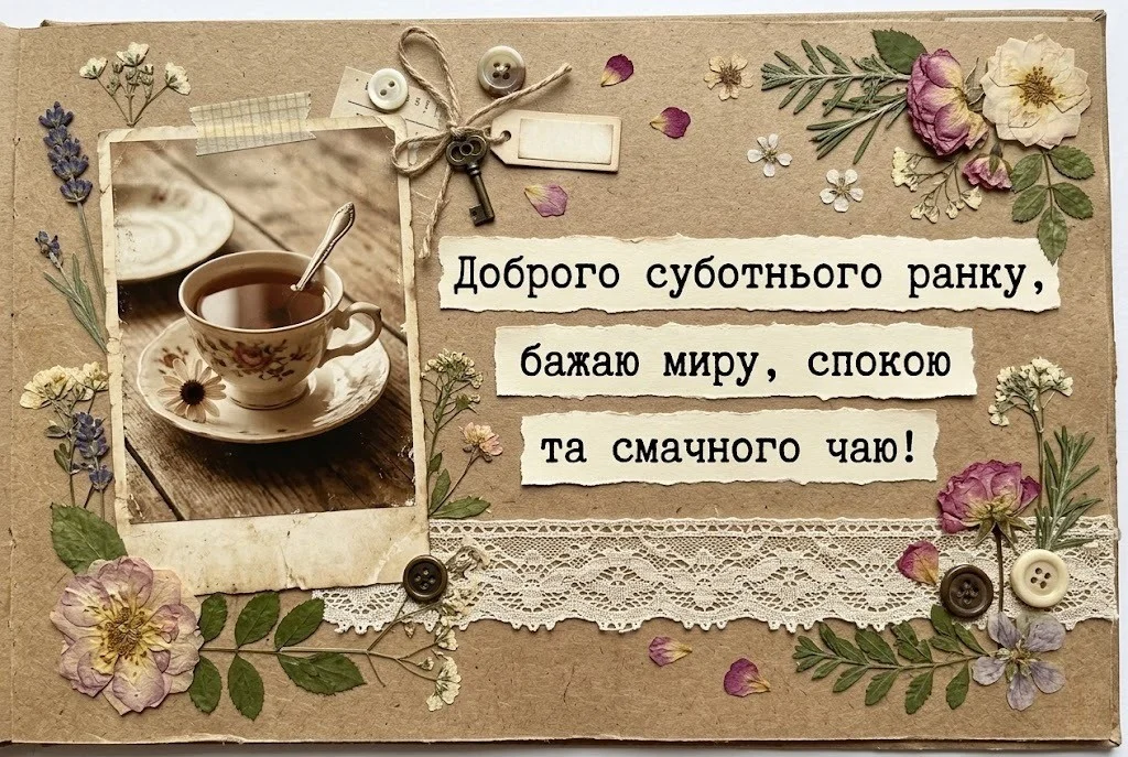 Доброго ранку суботи: позитивні картинки та душевні побажання для гарного настрою