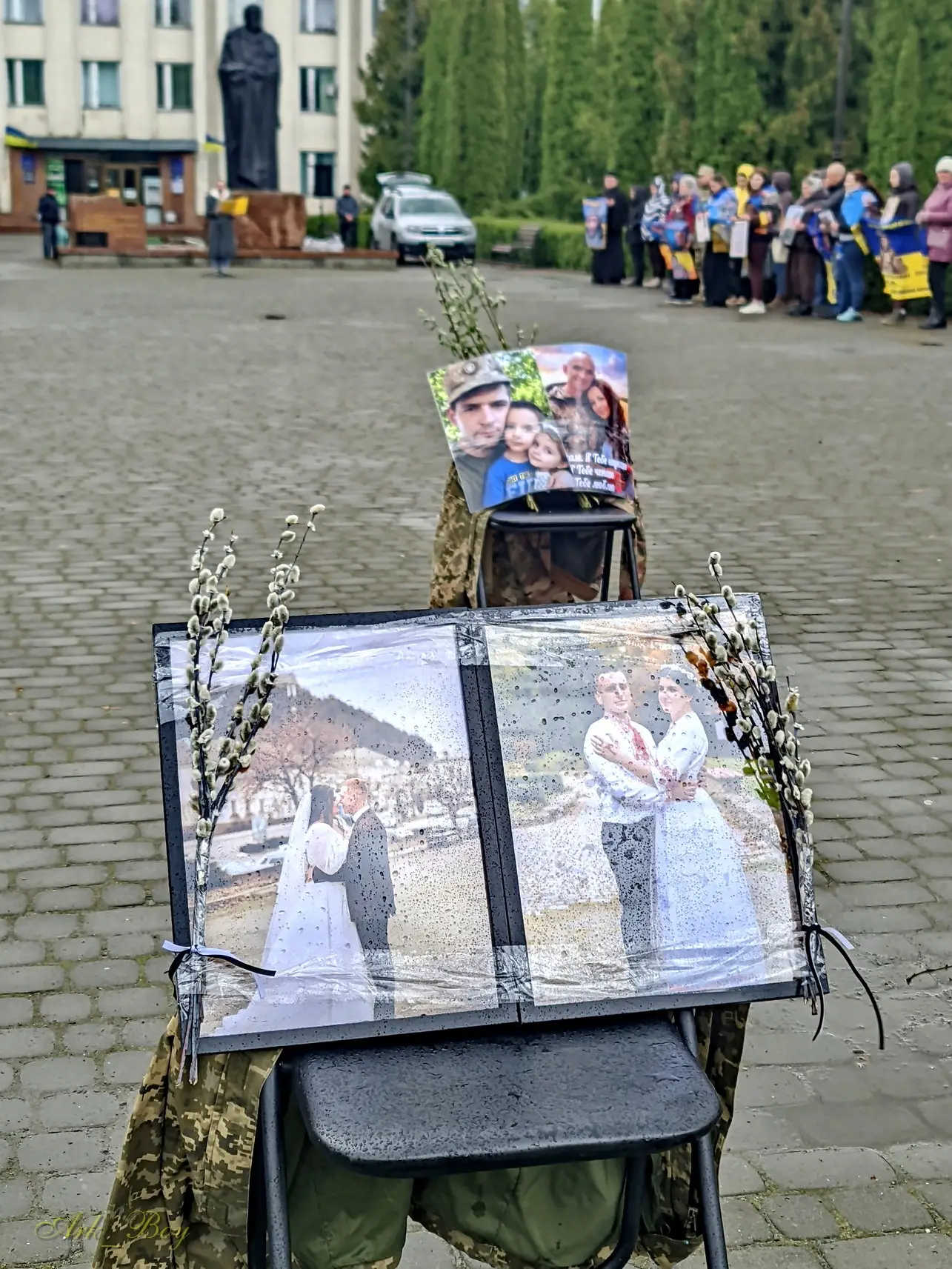 Великдень з надією: у Шумську згадали тих, хто досі не повернувся з війни