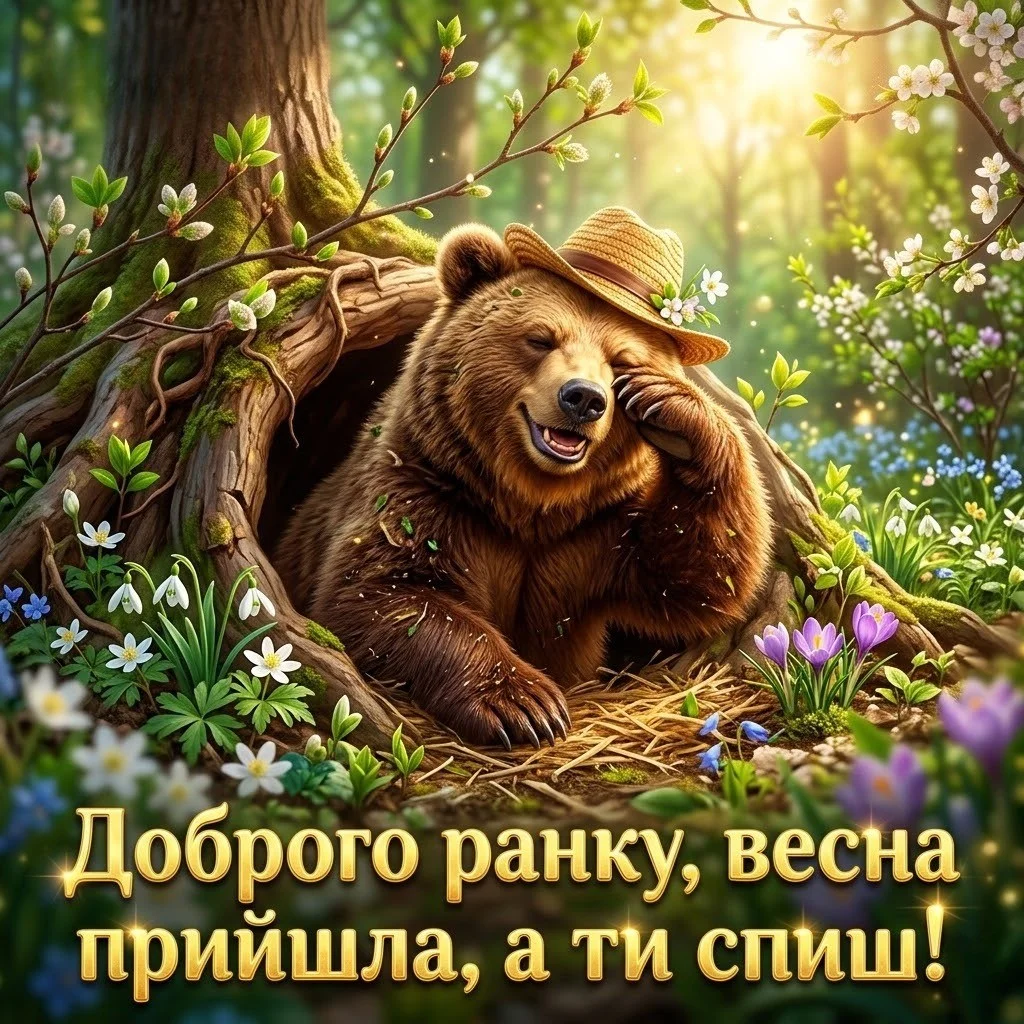 Доброго ранку: смішні весняні картинки для позитивного настрою та бадьорості
