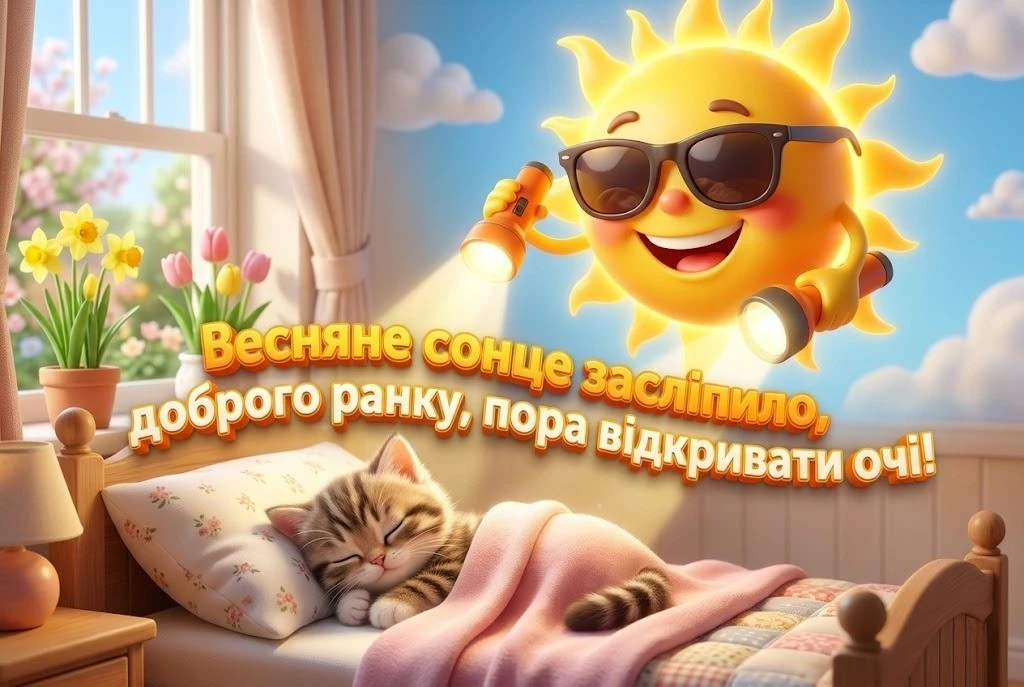 Доброго ранку: смішні весняні картинки для позитивного настрою та бадьорості