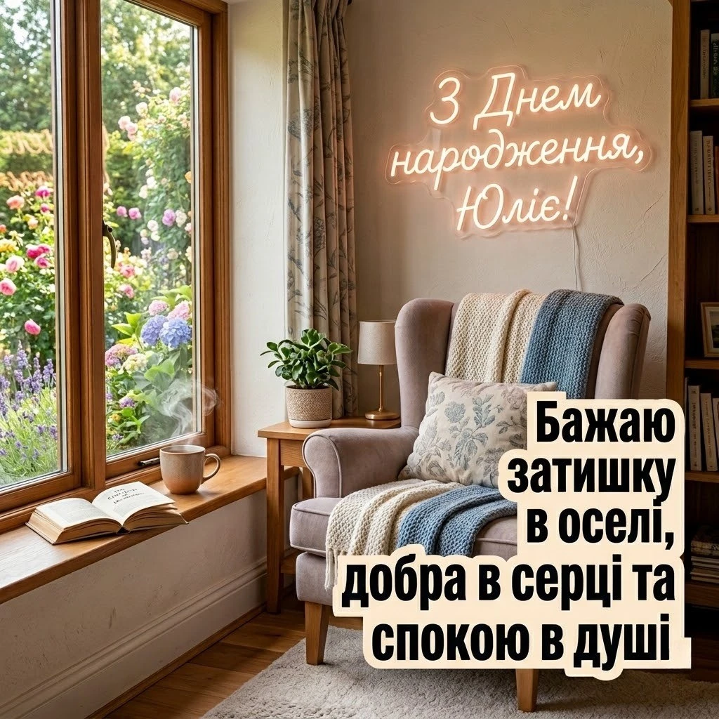 З Днем народження, Юля! Зворушливі вірші та проза для іменинниці