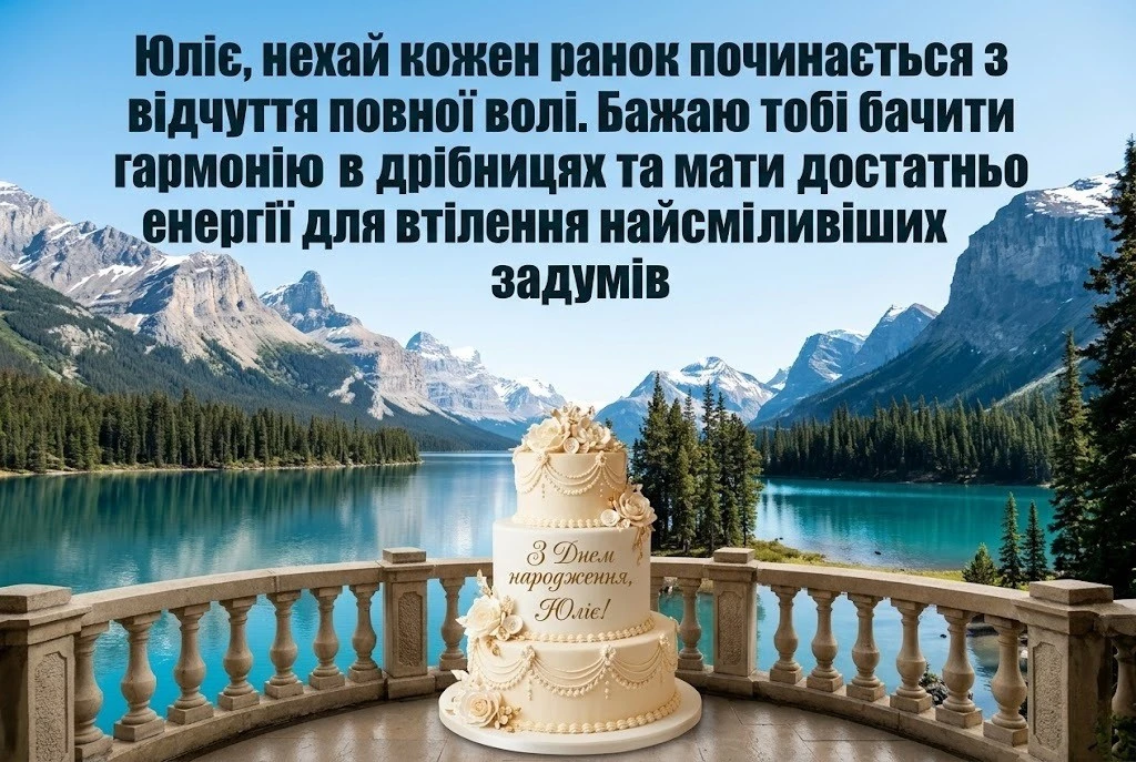 З Днем народження, Юля! Зворушливі вірші та проза для іменинниці