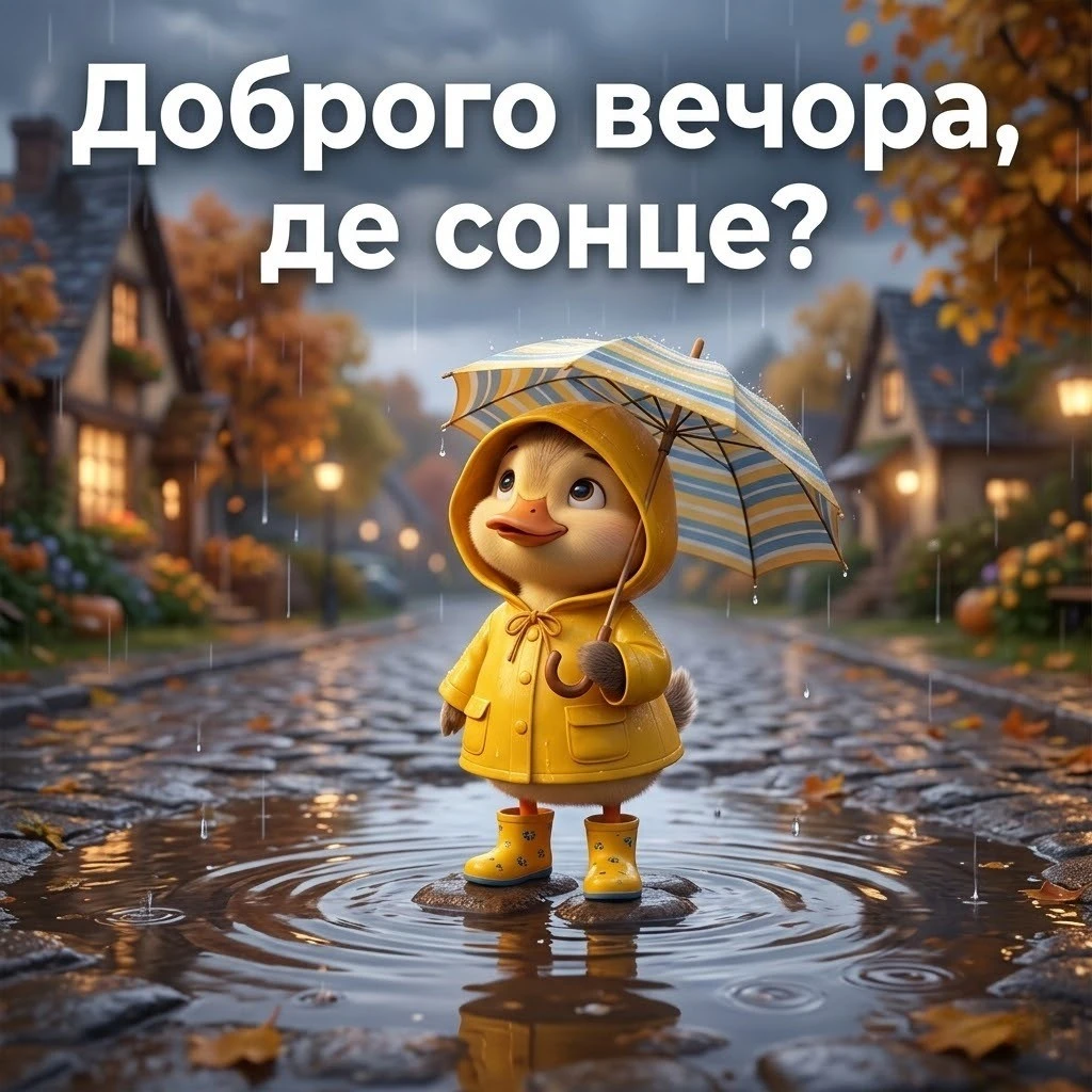 Доброго вечора: картинки в дощову погоду для затишку та гарного настрою