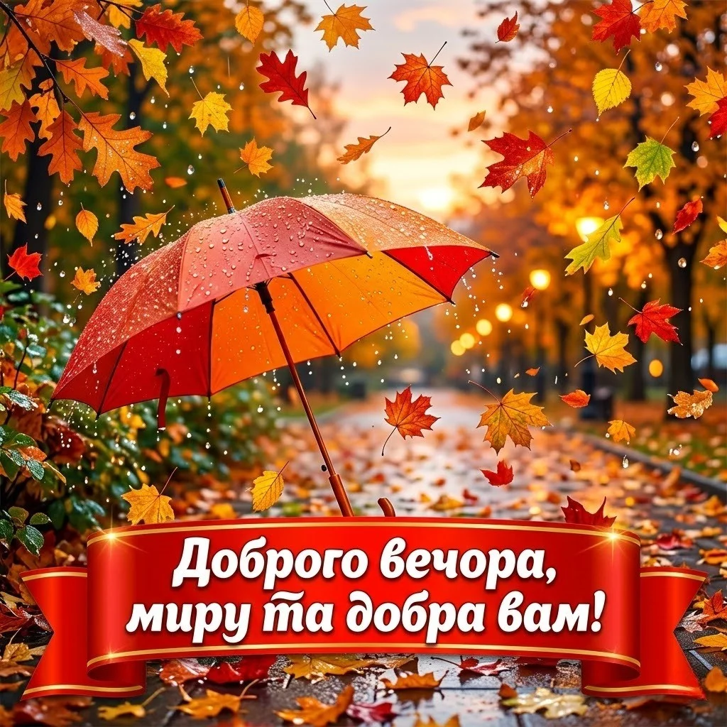 Доброго вечора: картинки в дощову погоду для затишку та гарного настрою