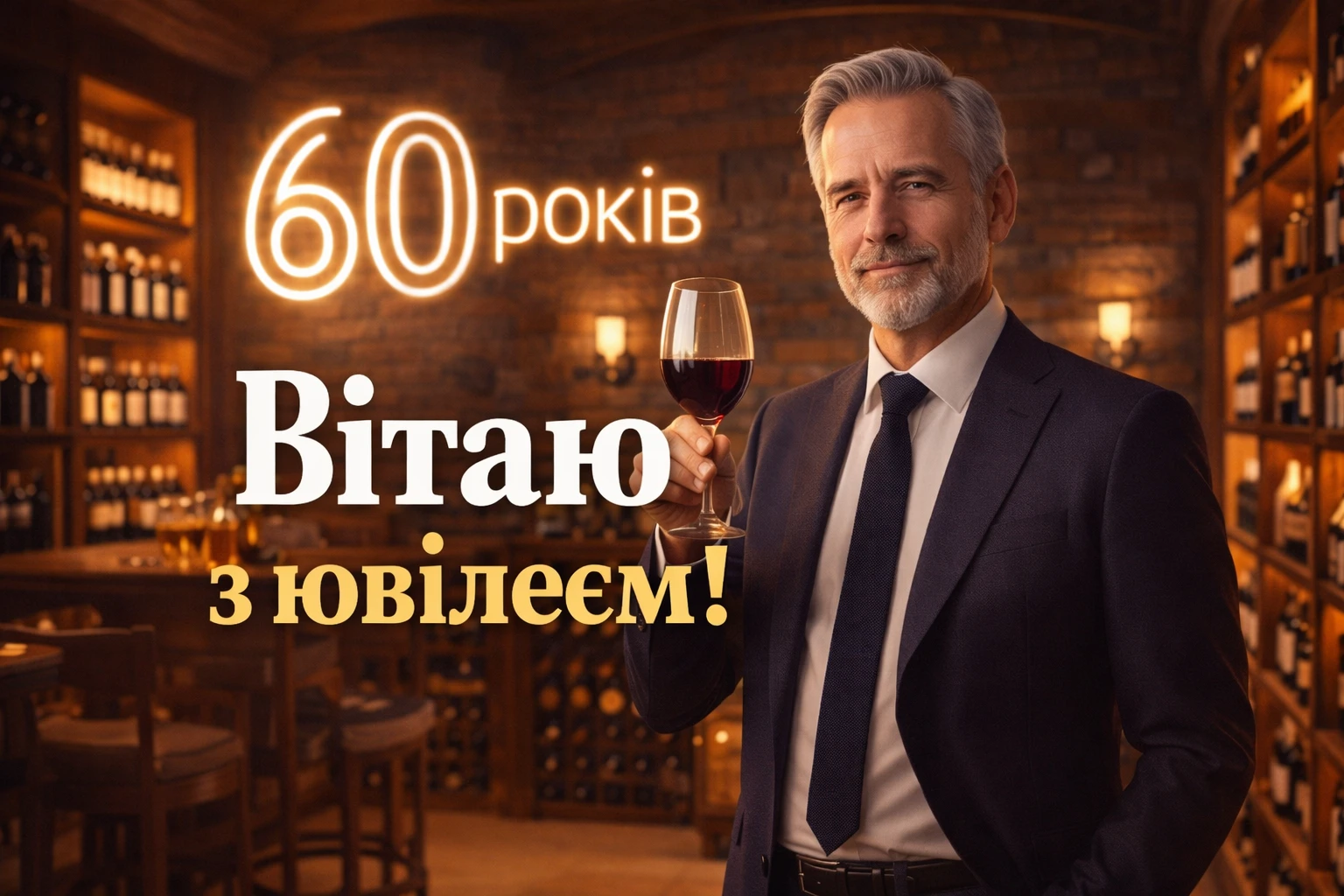 З 60-річчям! Найкращі привітання для чоловіка у віршах та прозі