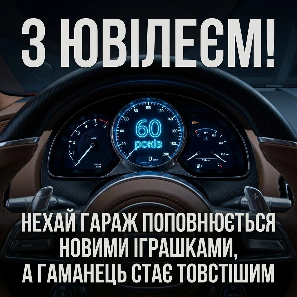 З 60-річчям! Найкращі привітання для чоловіка у віршах та прозі