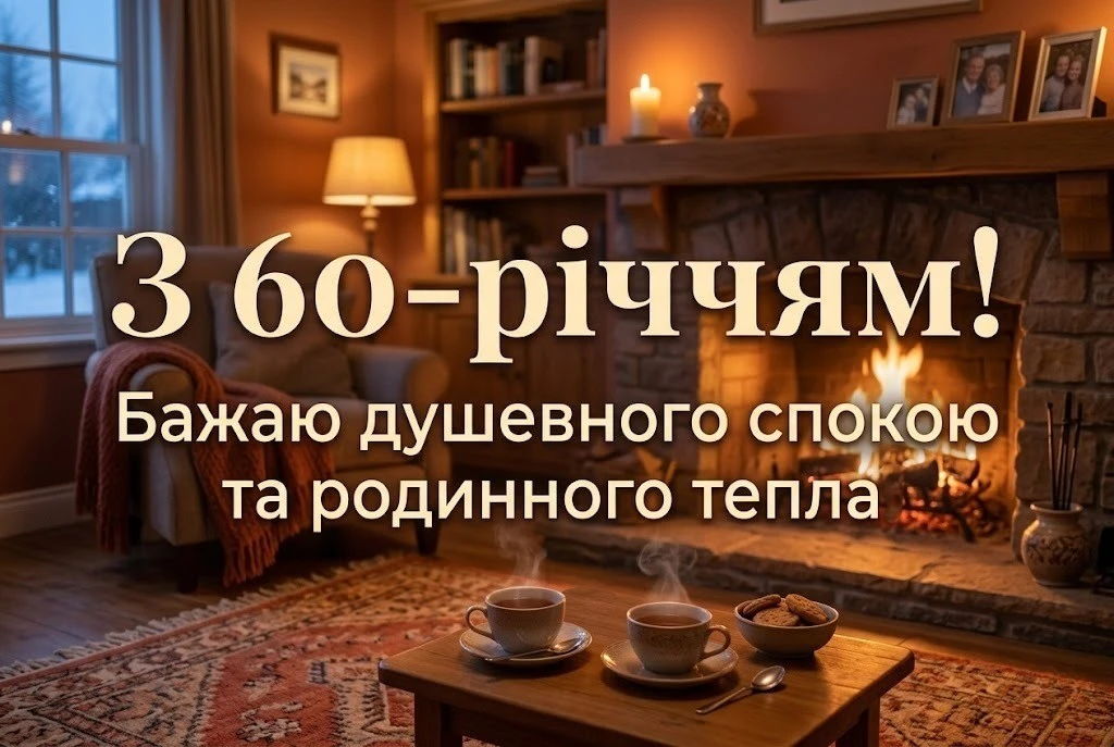 З 60-річчям! Найкращі привітання для чоловіка у віршах та прозі