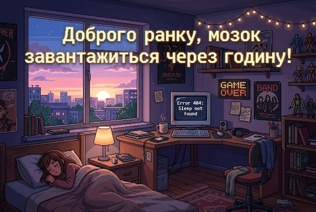 Доброго ранку та гарного настрою: сучасний гумор у картинках та привітаннях
