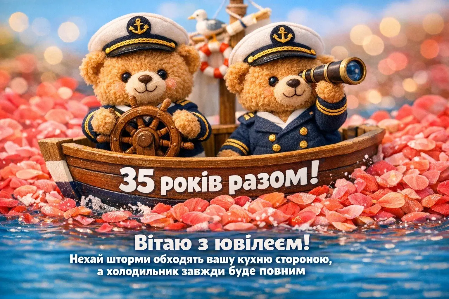 Коралове весілля: найкращі привітання з 35-ю річницею шлюбу в прозі та віршах