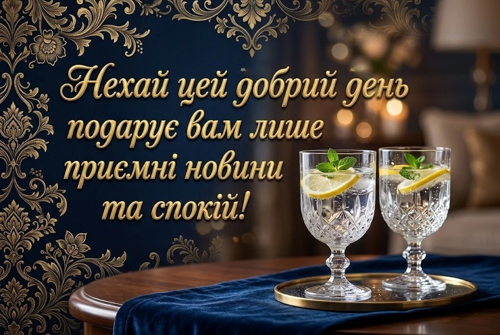 Доброго дня: сучасні листівки українською мовою для найкращих побажань