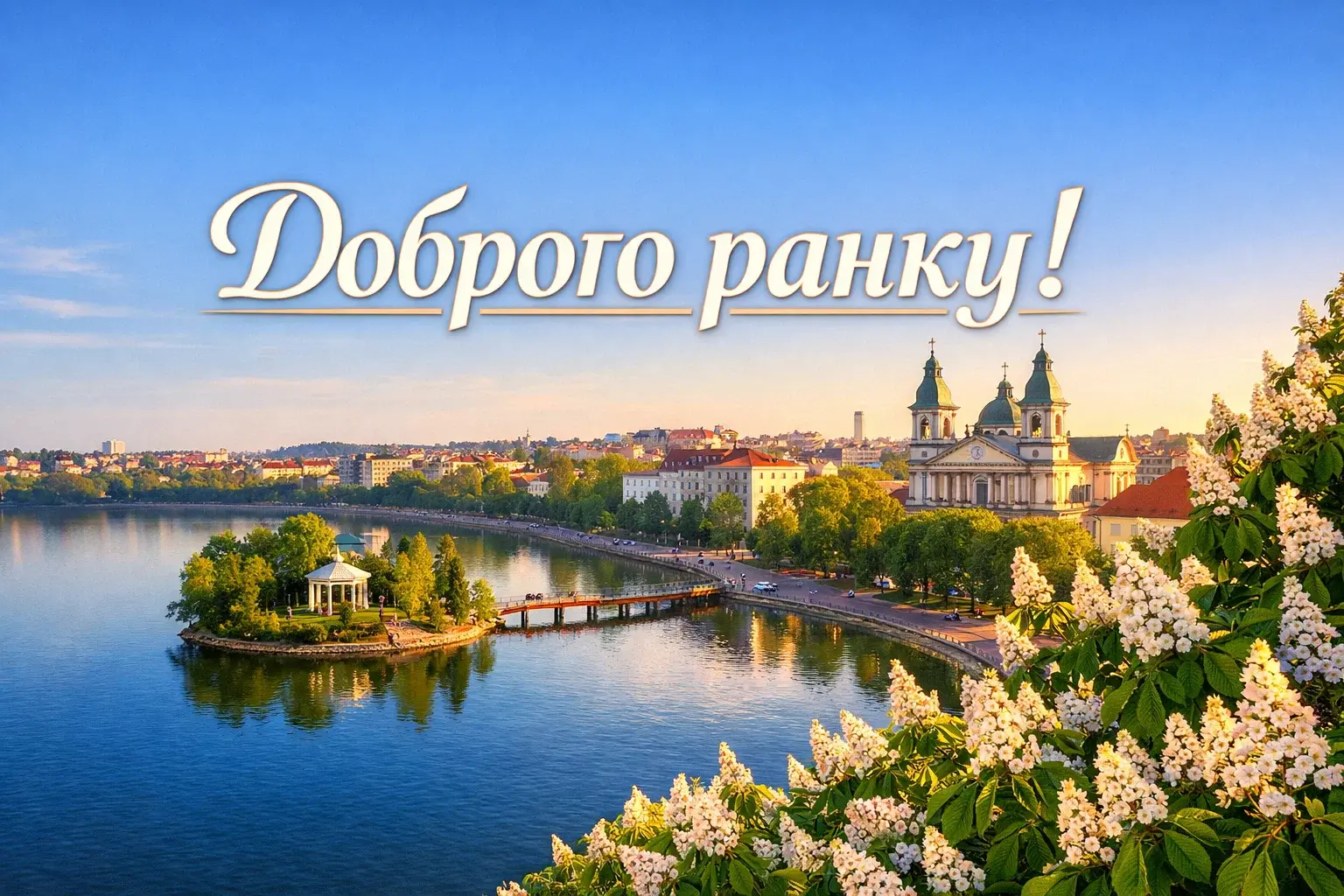 Доброго ранку: весняні картинки, Тернопіль та найтепліші побажання для гарного дня