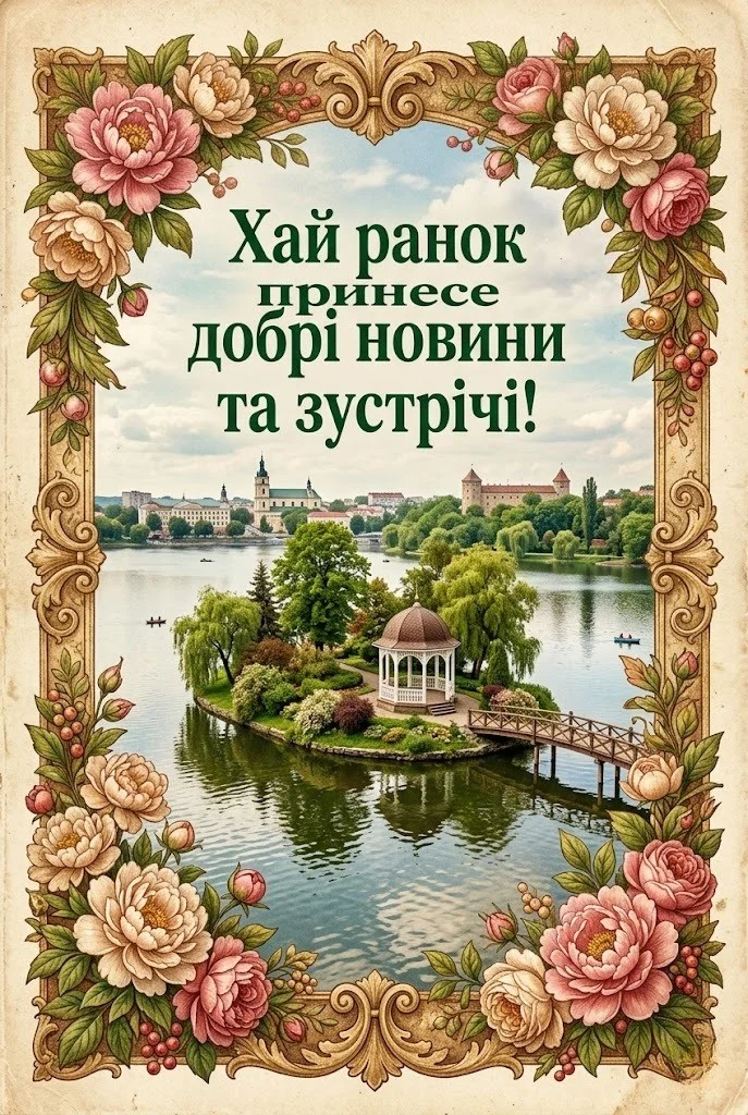 Доброго ранку: весняні картинки, Тернопіль та найтепліші побажання для гарного дня