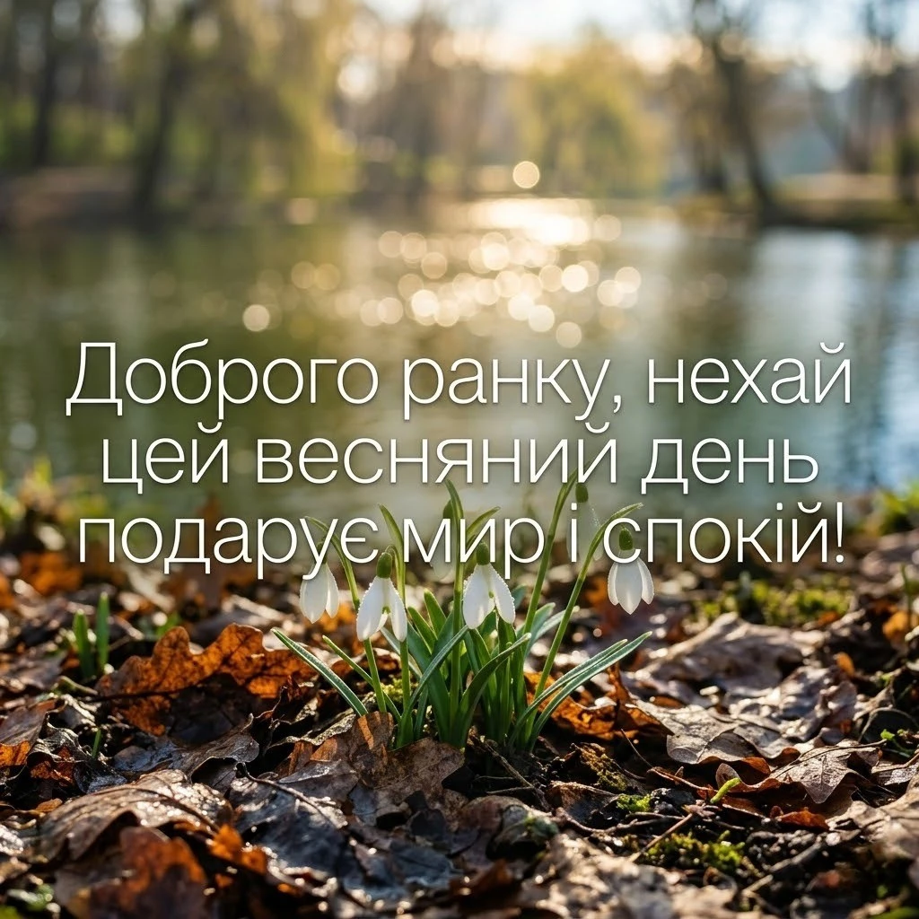 Доброго ранку: весняні картинки, Тернопіль та найтепліші побажання для гарного дня