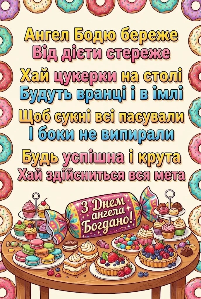 Привітання з днем ангела для Богдани: найкраща добірка віршів та прози