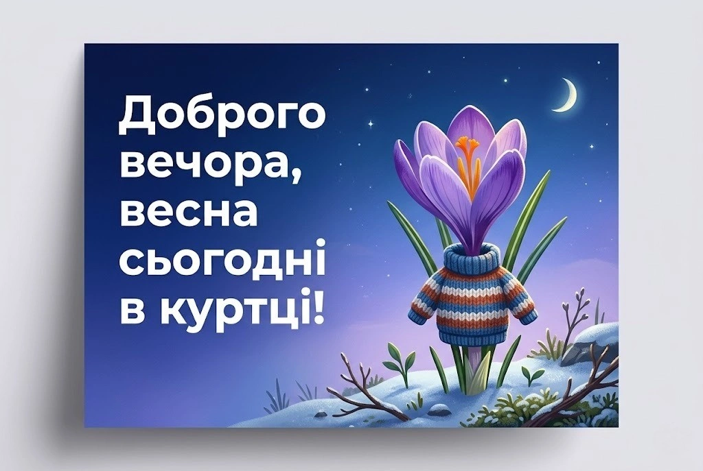 Доброго весняного вечора: смішні картинки та приколи про холодну весну
