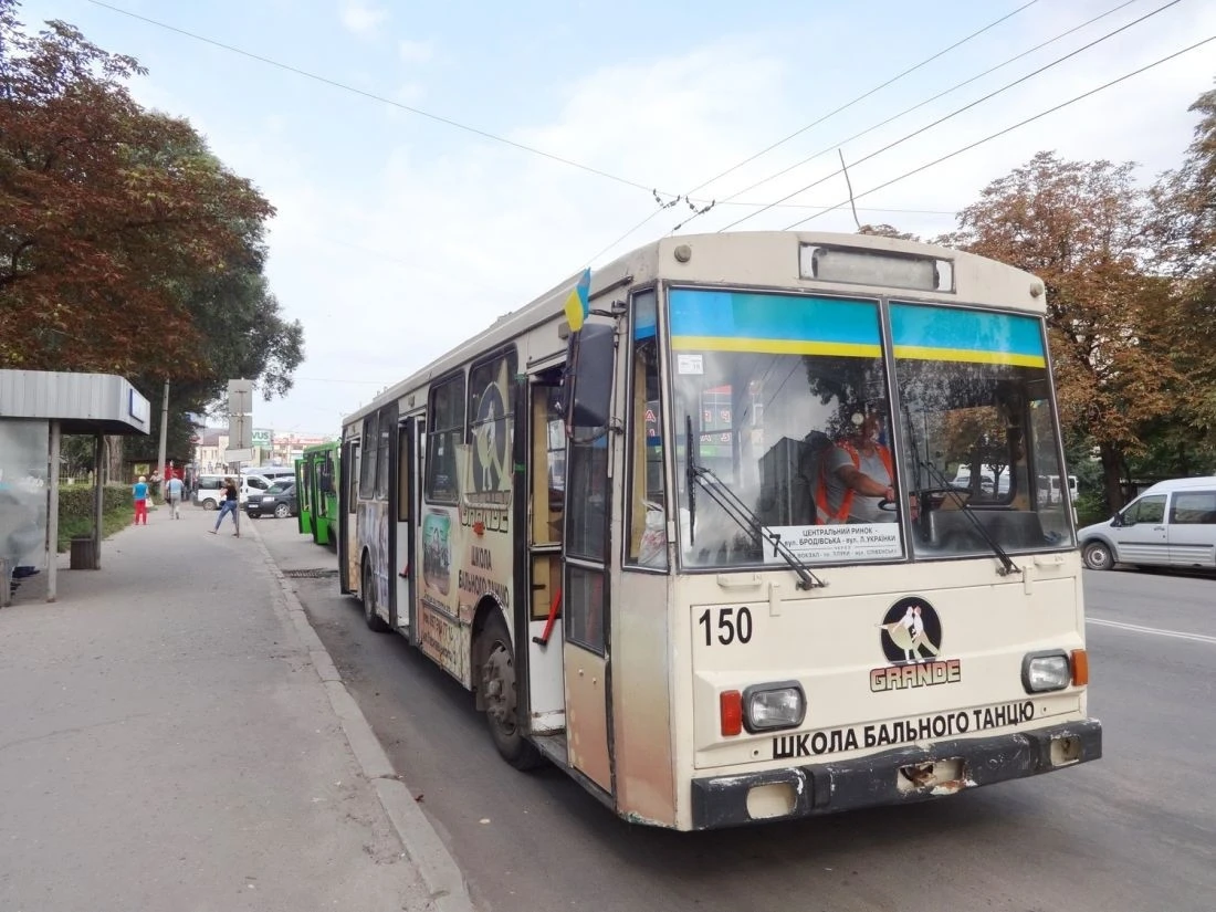 Тимчасові зміни в русі електротранспорту: як завтра курсуватиме тролейбус №7 у Тернополі