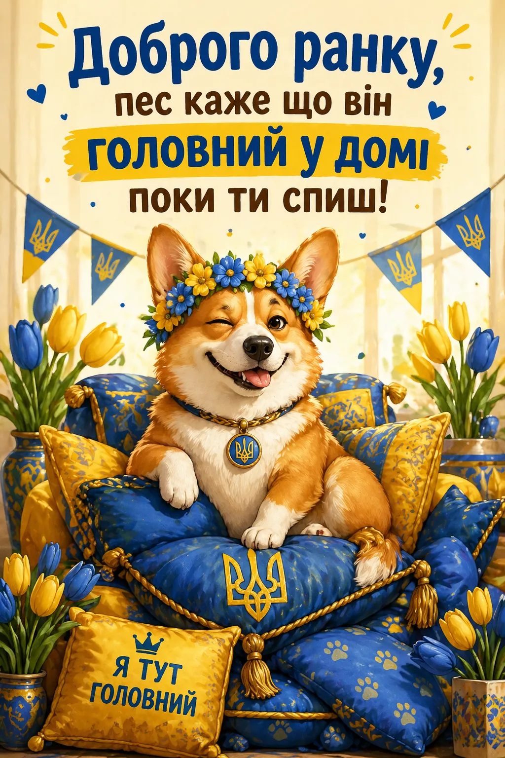Доброго весняного ранку та гарного дня: патріотичні українські картинки для душевного настрою
