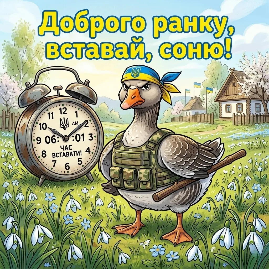 Доброго весняного ранку та гарного дня: патріотичні українські картинки для душевного настрою
