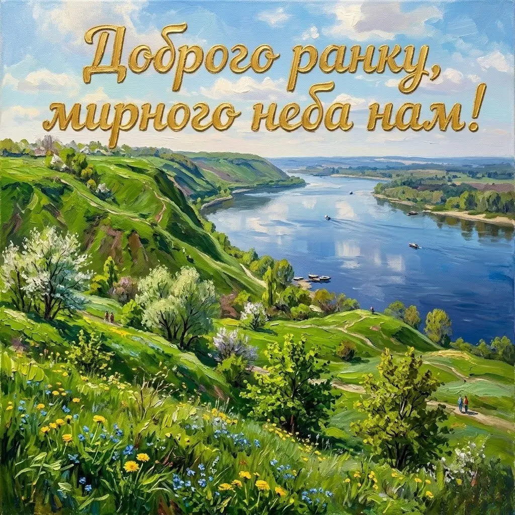 Доброго весняного ранку та гарного дня: патріотичні українські картинки для душевного настрою