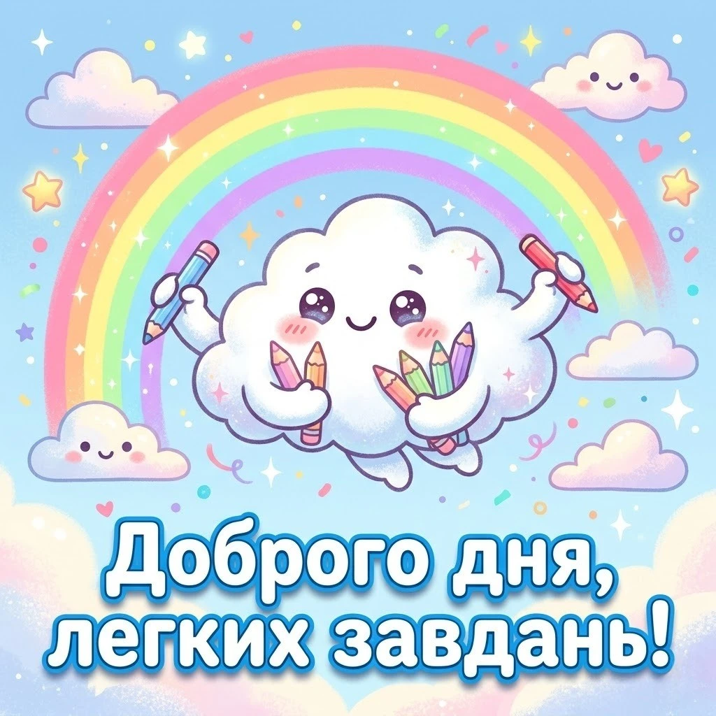 Доброго дня, продуктивності та легкості: картинки для мотивації та гарного настрою