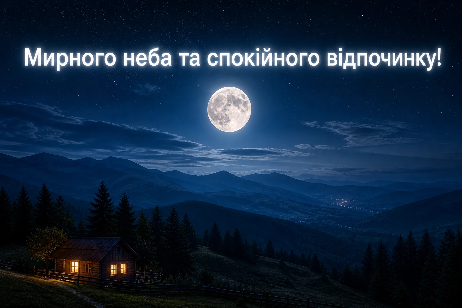 Доброго вечора та мирного відпочинку, Україно: душевні картинки та щирі побажання