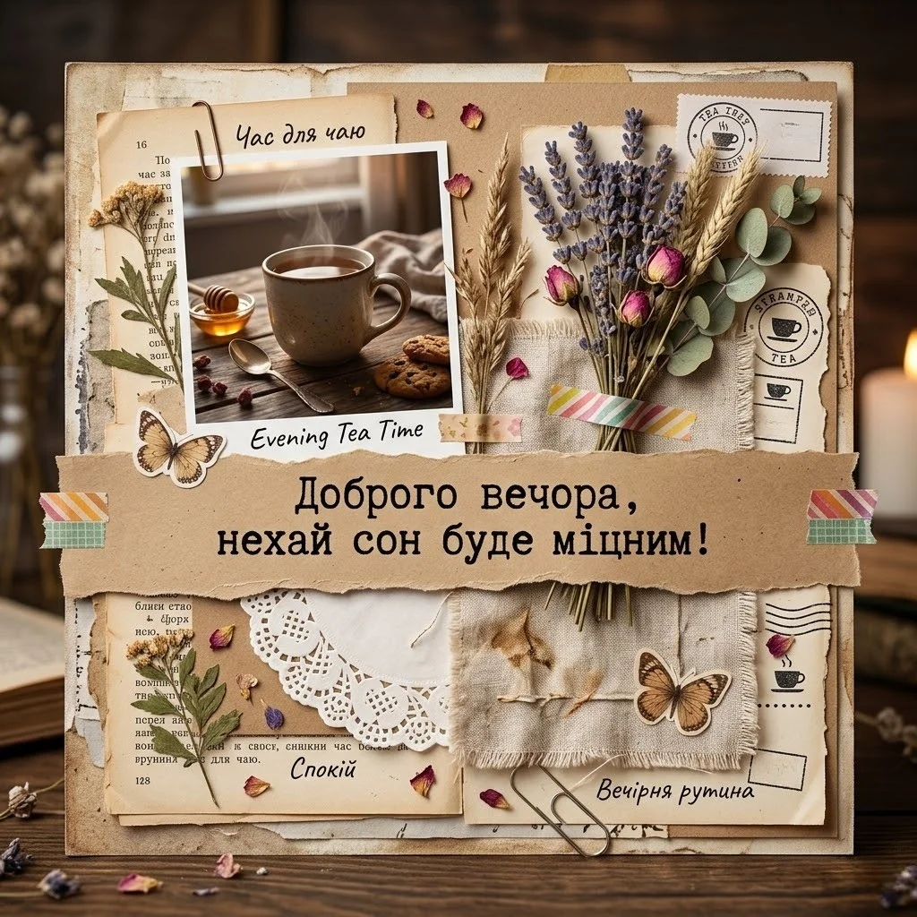 Доброго вечора та мирного відпочинку, Україно: душевні картинки та щирі побажання